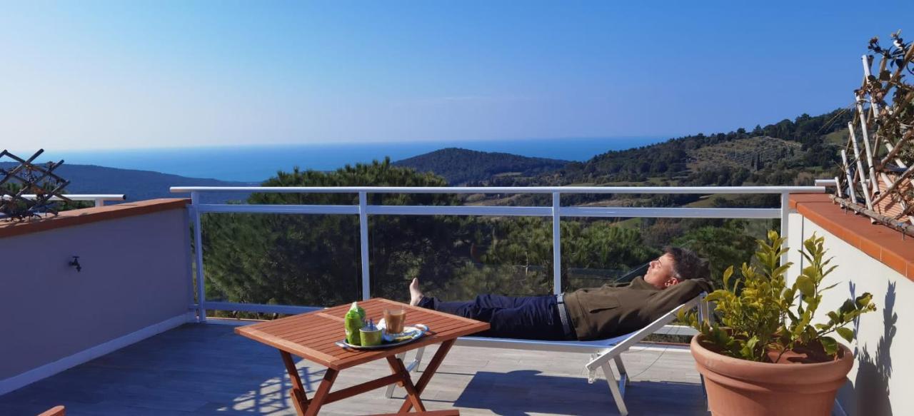 Vista Sulle Isole Dell'Arcipelago Toscano Nibbiaia ภายนอก รูปภาพ