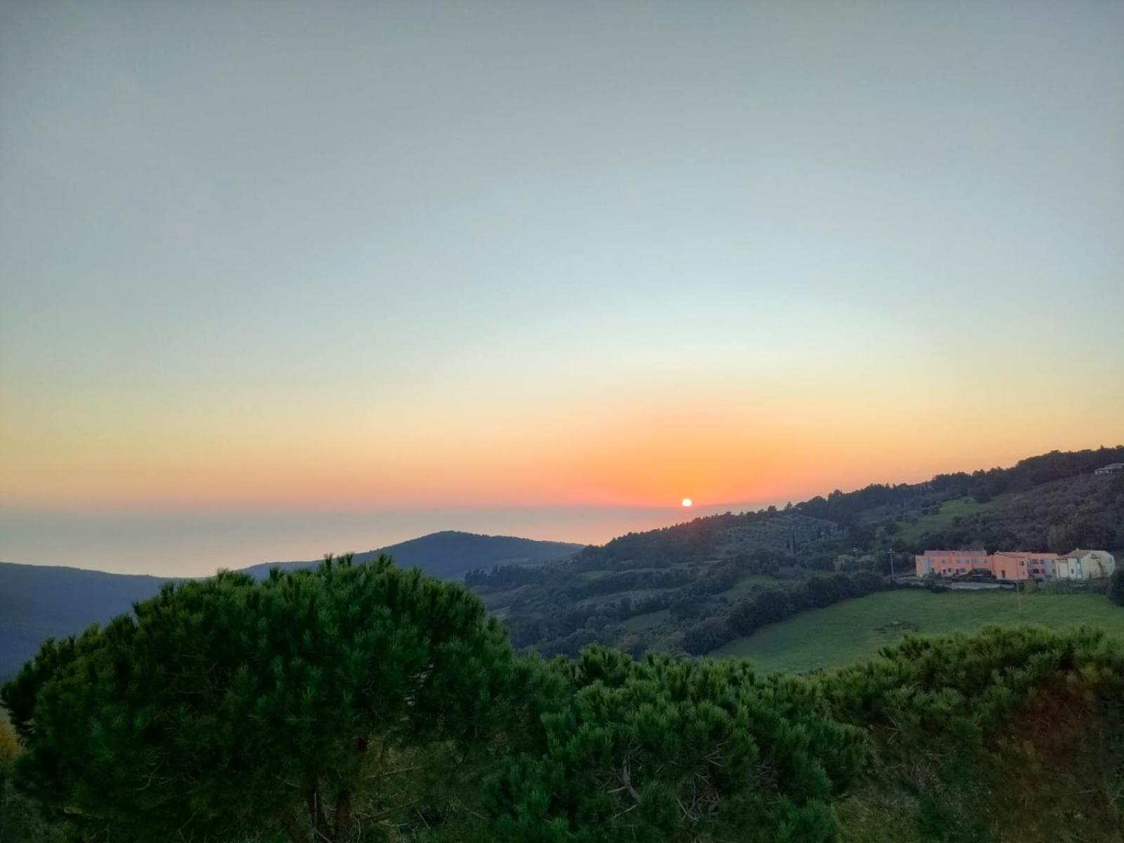 Vista Sulle Isole Dell'Arcipelago Toscano Nibbiaia ห้อง รูปภาพ